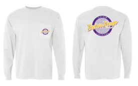 Baton Rouge, Louisiana Circle Logo Long Sleeve Pocket Tee