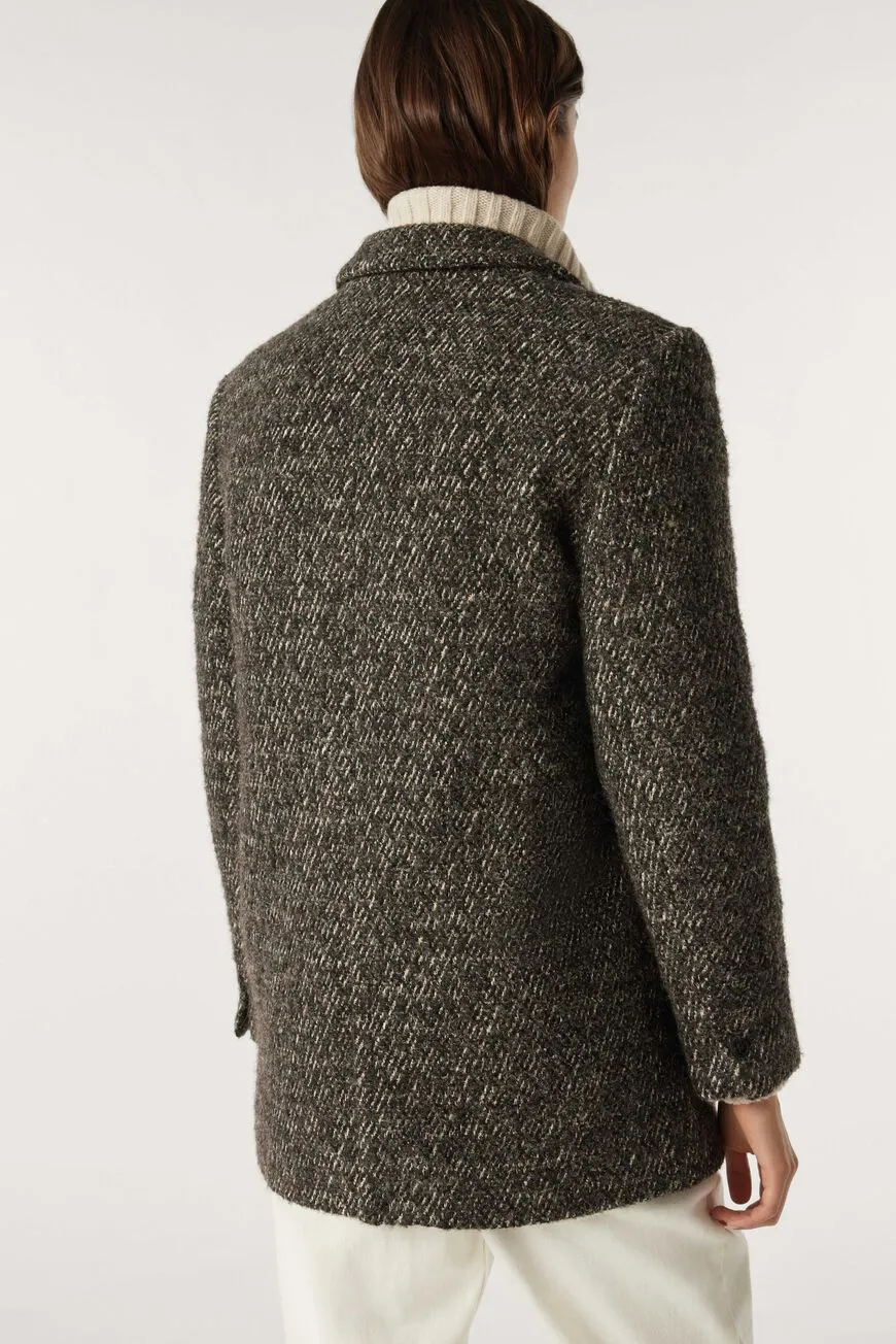 Brown Tweed Lost Blazer