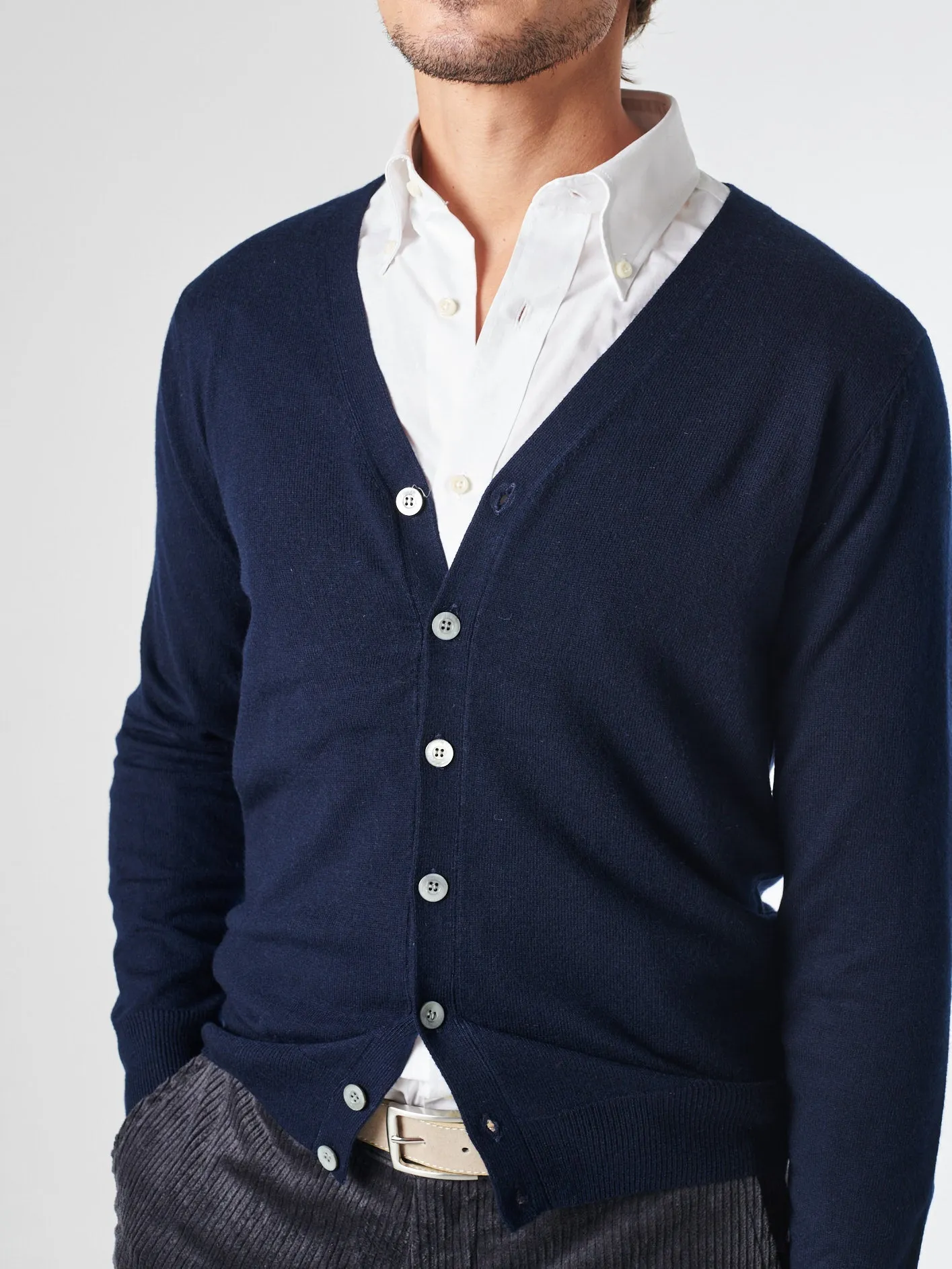 Cardigan in lana cashmere - Pablo