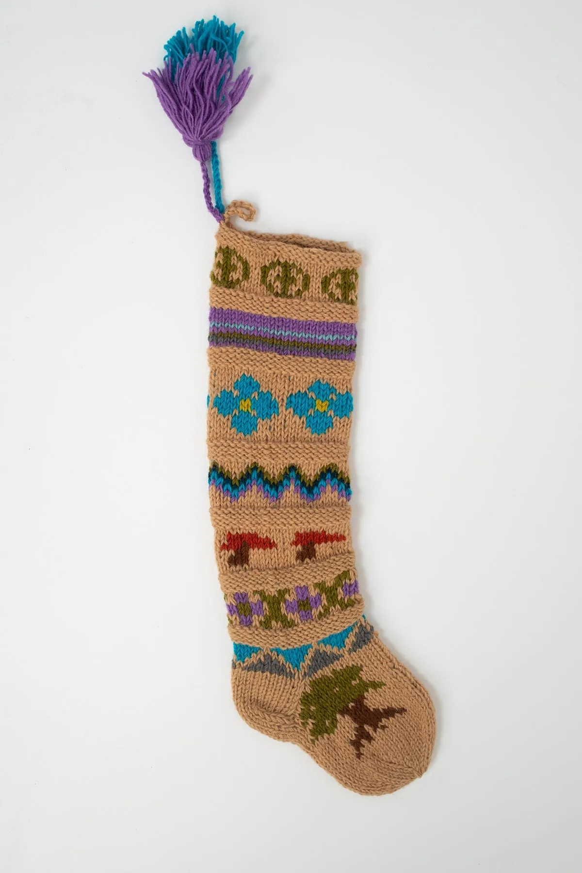 Fair Isle Knit Stocking