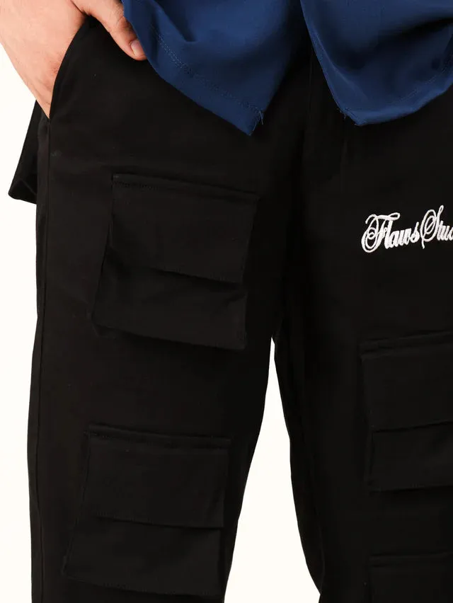 Flaws Black Cityscape Cargos