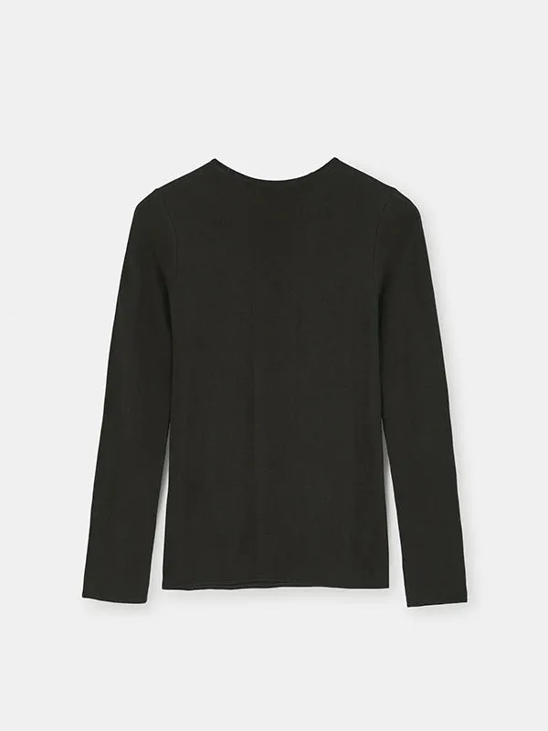 Gentle cashmere long sleeve