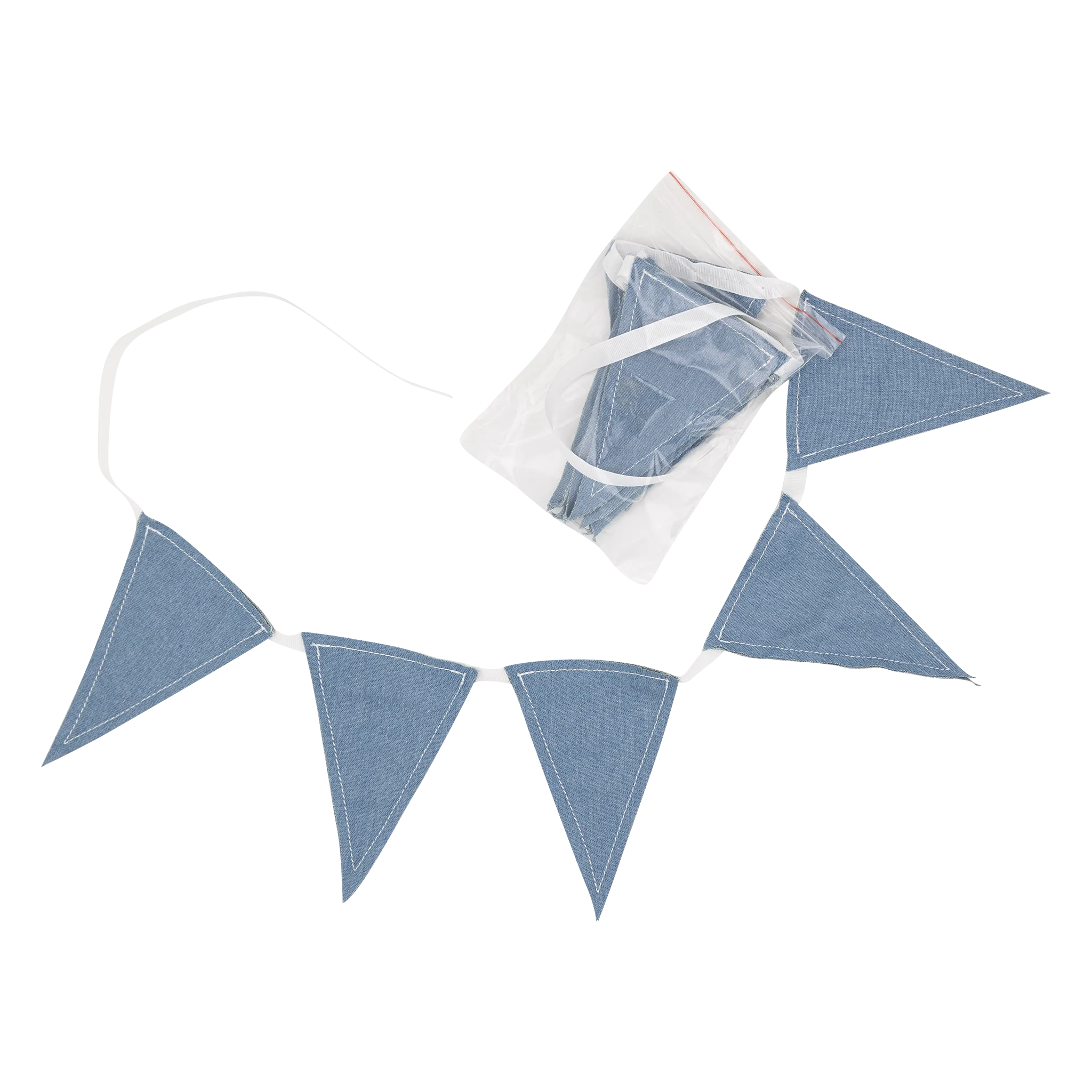 HAM1002 - Chambray and Tassel Banner Set