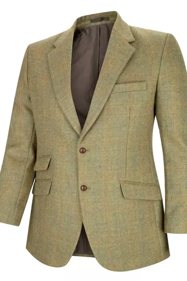 Hoggs of Fife Kinloch Tweed Sports Jacket 44L  in Autumn Bracken