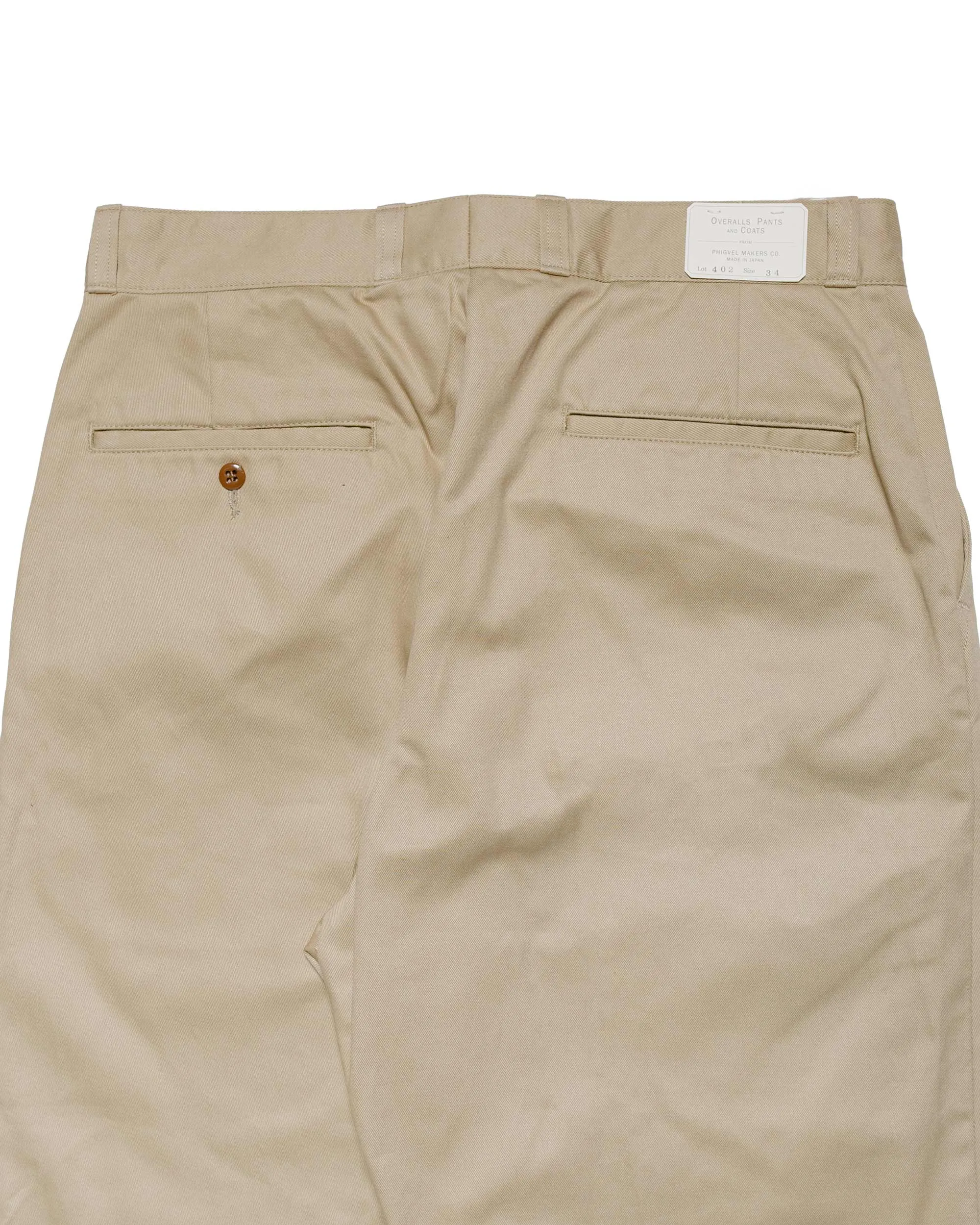 Phigvel Officer Trousers (Regular) Khaki Beige