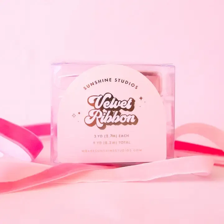 PINK VELVET RIBBON PACK