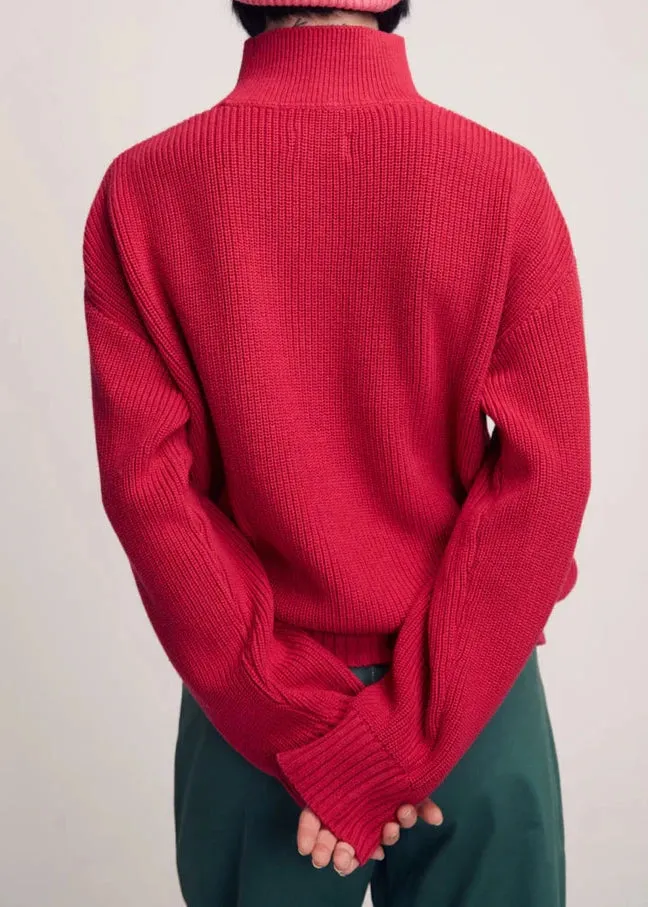 SHIRA JUMPER | MAGENTA