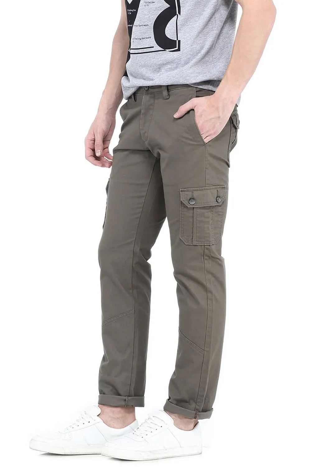 Tapered Fit Cargo Structure Trouser