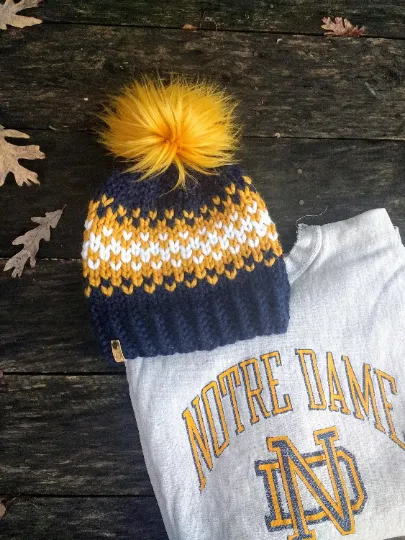 The Game Day Hat Knitting PATTERN