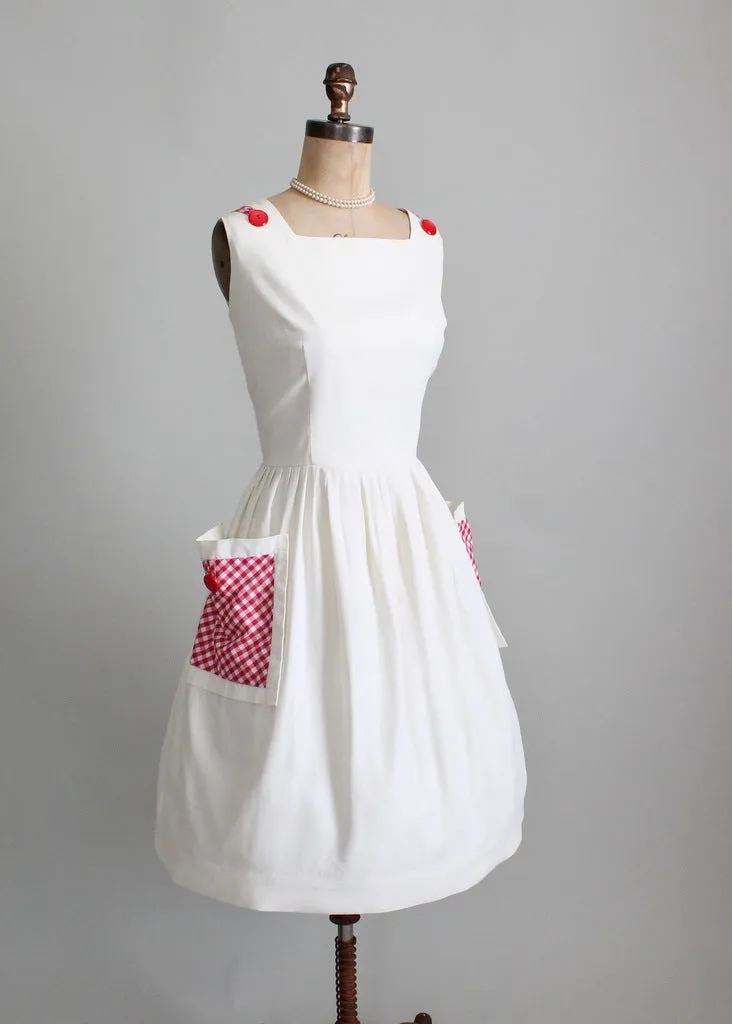 Vintage 1950s Picnic Sundress