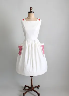 Vintage 1950s Picnic Sundress