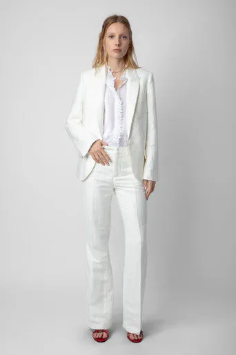 Vow Tailleur Lin Blazer