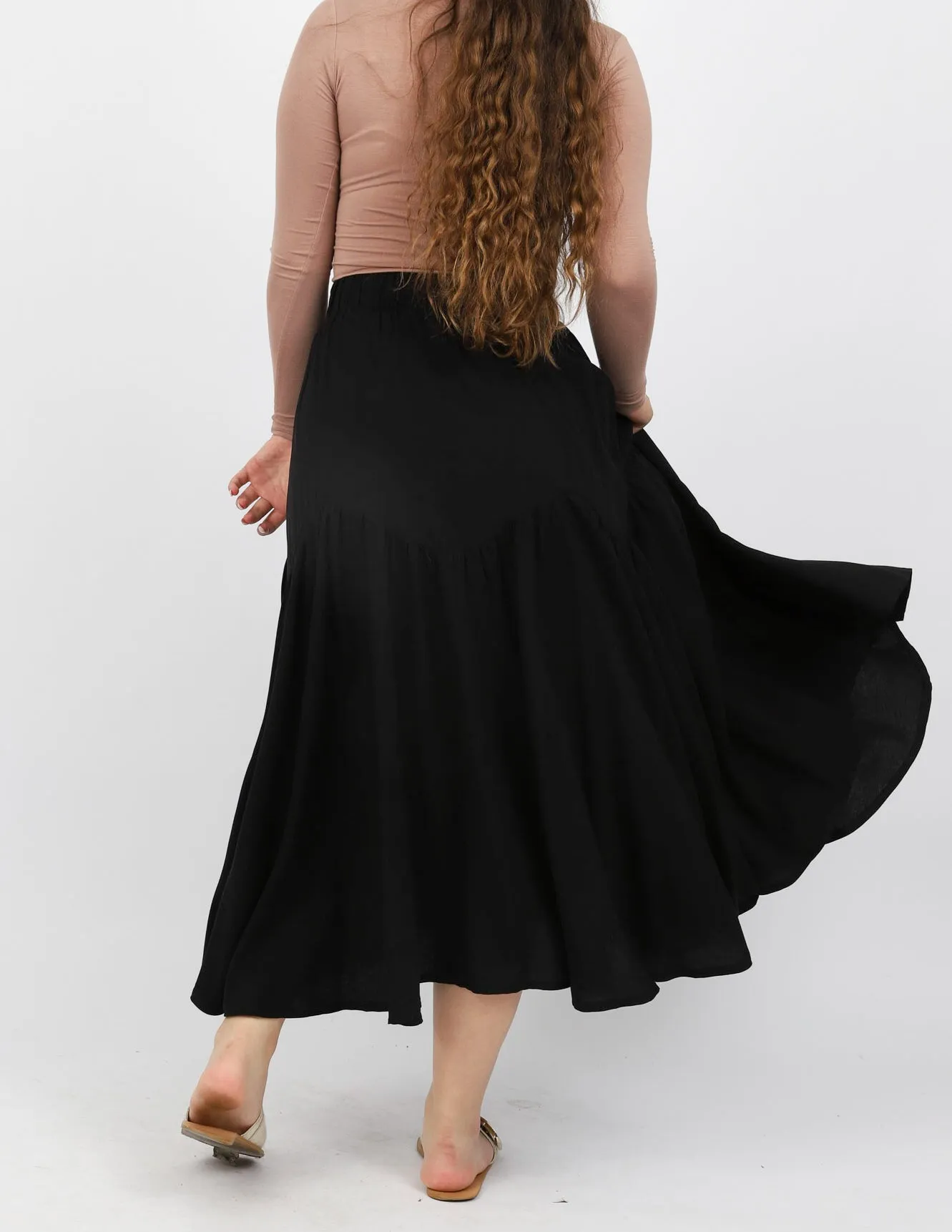 Wave Line Full Skirt