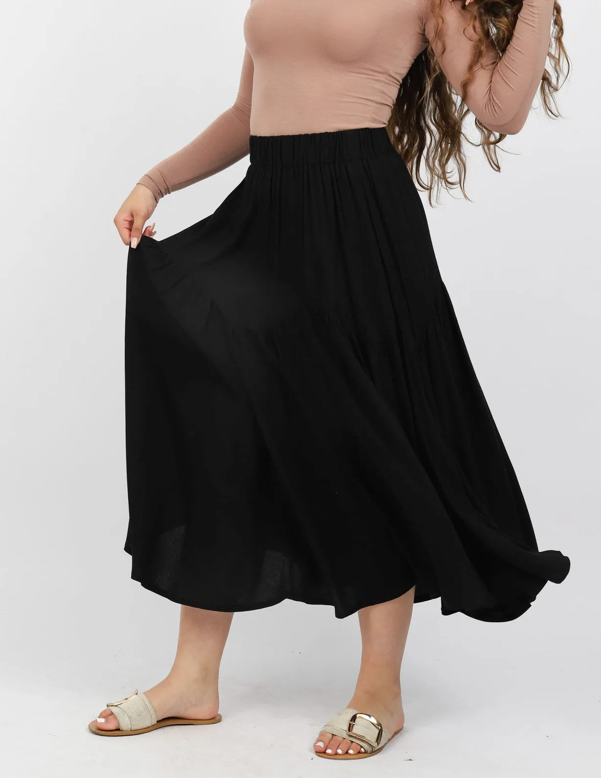 Wave Line Full Skirt